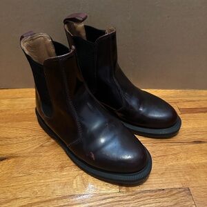 DR MARTENS FLORA CHELSEA BOOTS